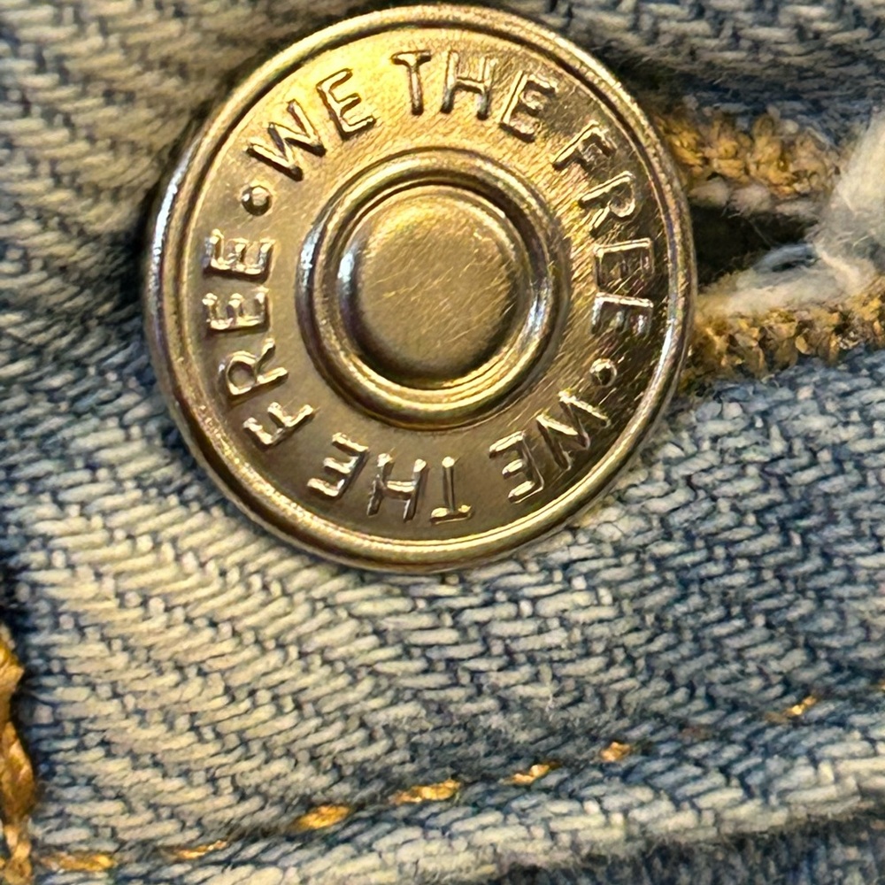 We the Free “Now Or Never” distressed denim shorts by Free People - Picture 6 of 15